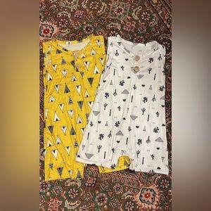 Set of 2 rompers size 2t